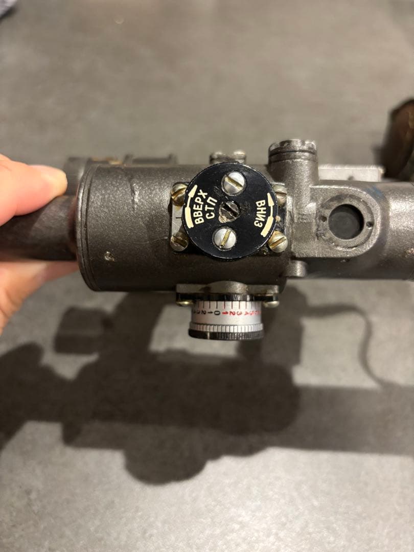 【実物】PSO-1 スコープ 旧ソ連製　※汚れ有り