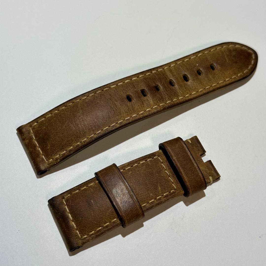 パネライ PANERAI 純正 レザーベルト 24-22