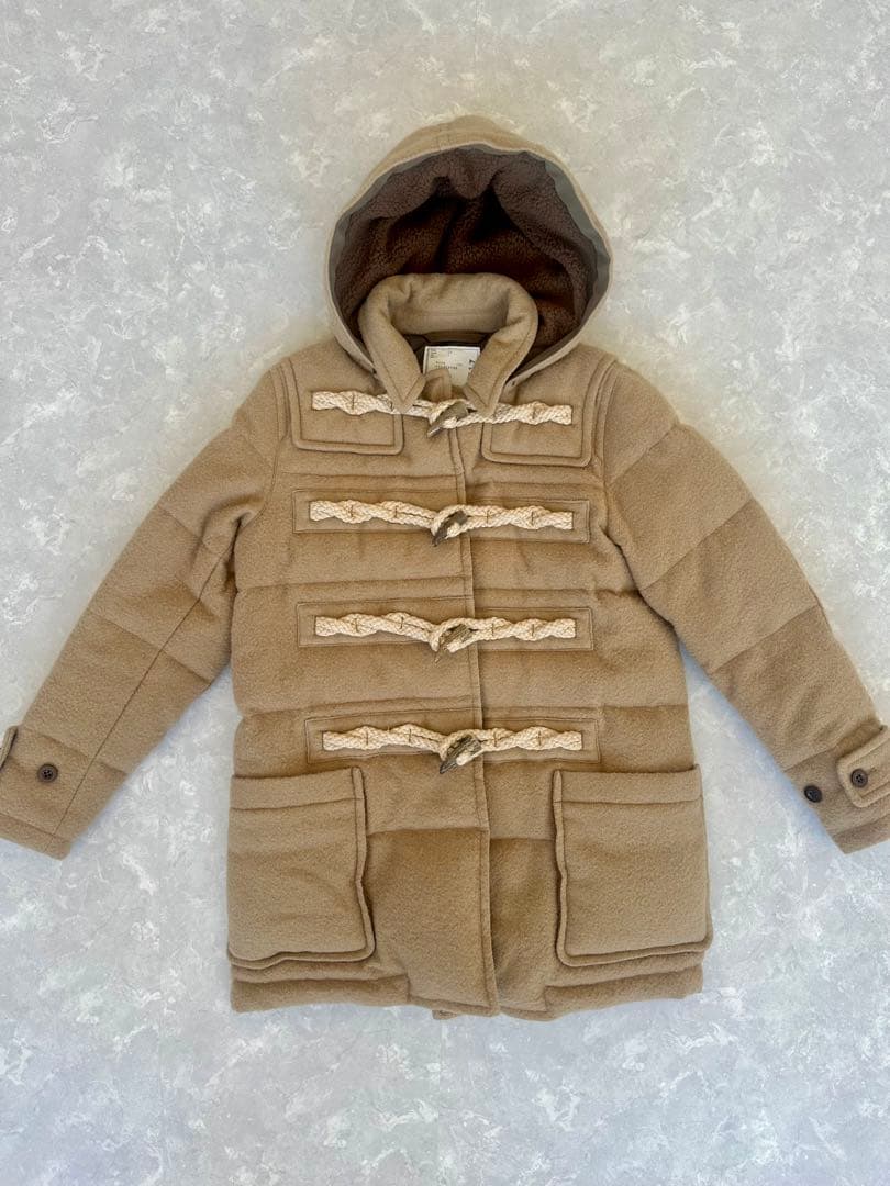 sacai ベージュ ダッフルコート