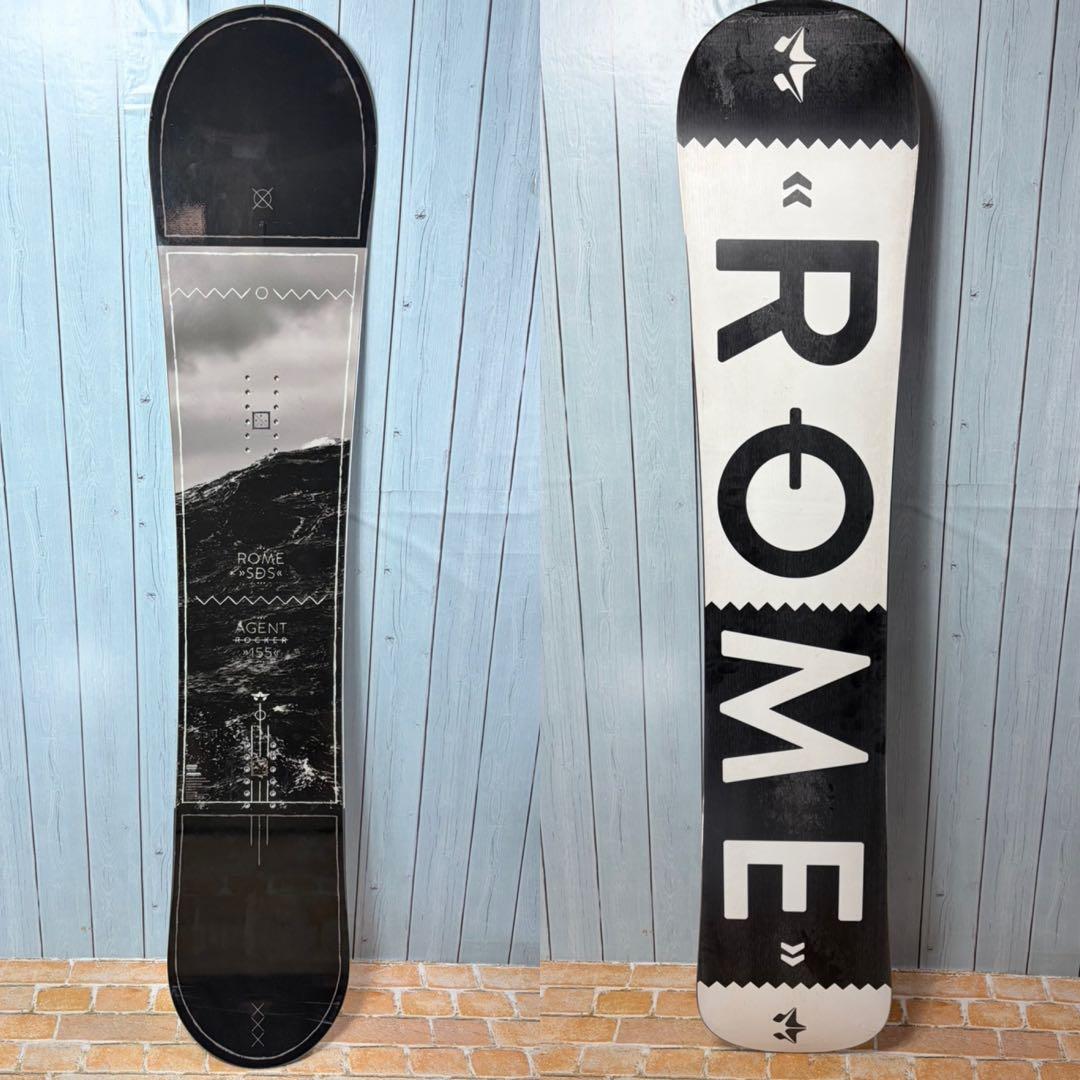 スノーボード 2015 ROME SDS AGENT Rocker 155cm