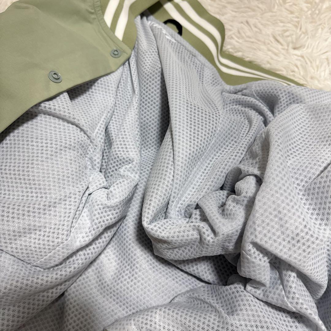 激レア！ 極美品✨ TFW49 スタジャン ナイロン リブ切替 カーキ スポーツ