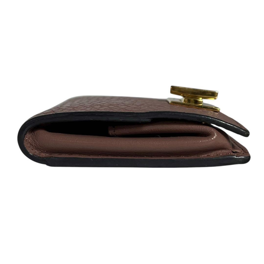 レア✨フェンディ ケース ピーカブー ターンロック レザー ピンク