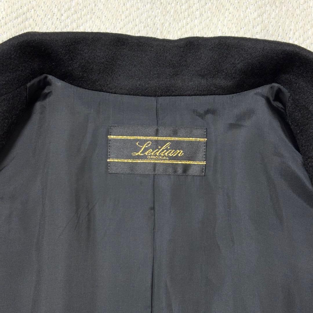 極上品 レリアン ロロピアーナ ジャケット カシミヤ100% ブラック