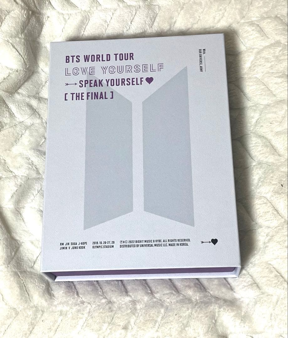BTS LOVE YOURSELF ファイナル 円盤