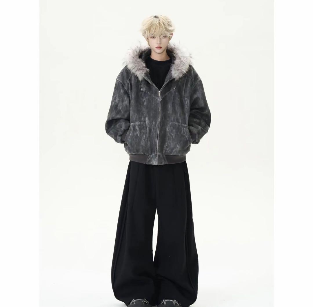 Y2K ファーボンバージャケット VINTAGE