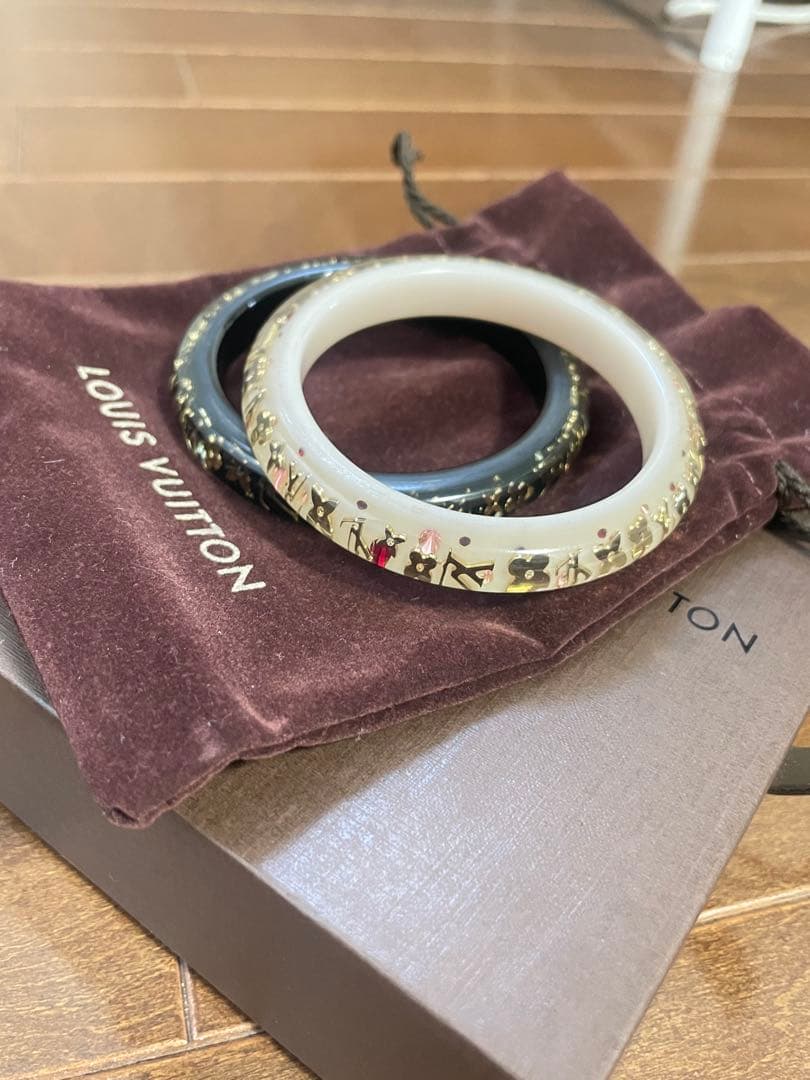 Louis Vuitton バングル 2点セット M65300 M65302