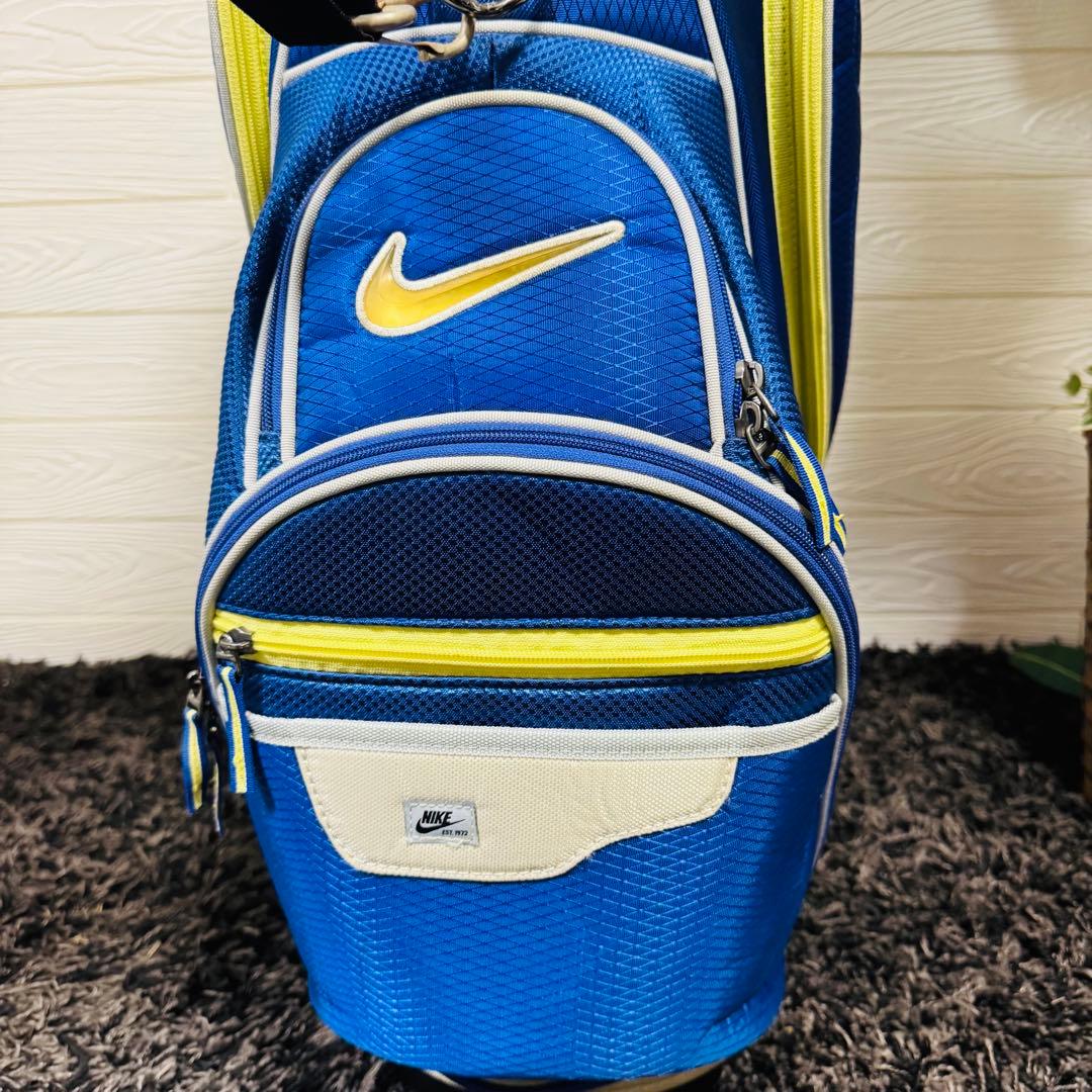 レア NIKE GOLF・キャディーバッグ ブルー 入手困難 極美品