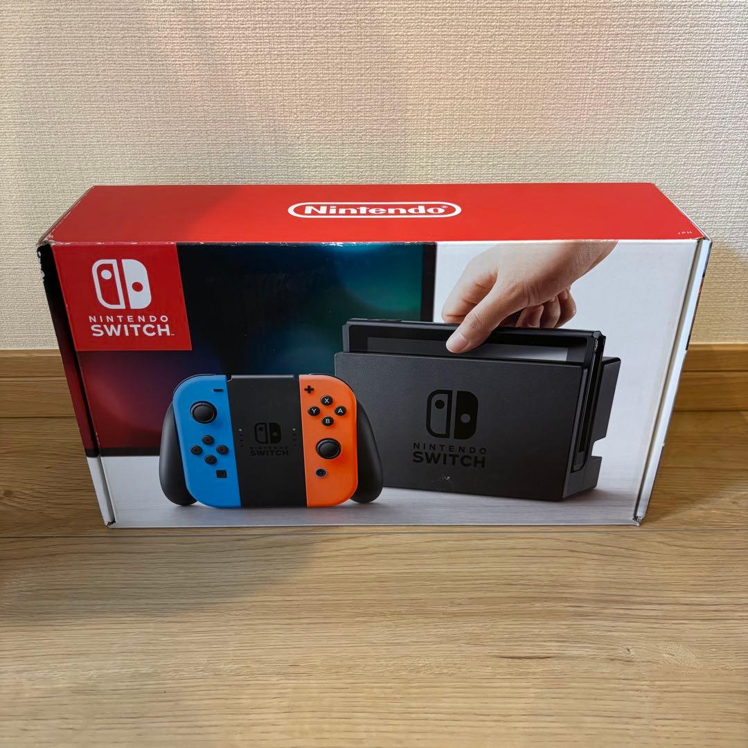 【付属品完備】Nintendo Switch ネオンブルー/ネオンレッド