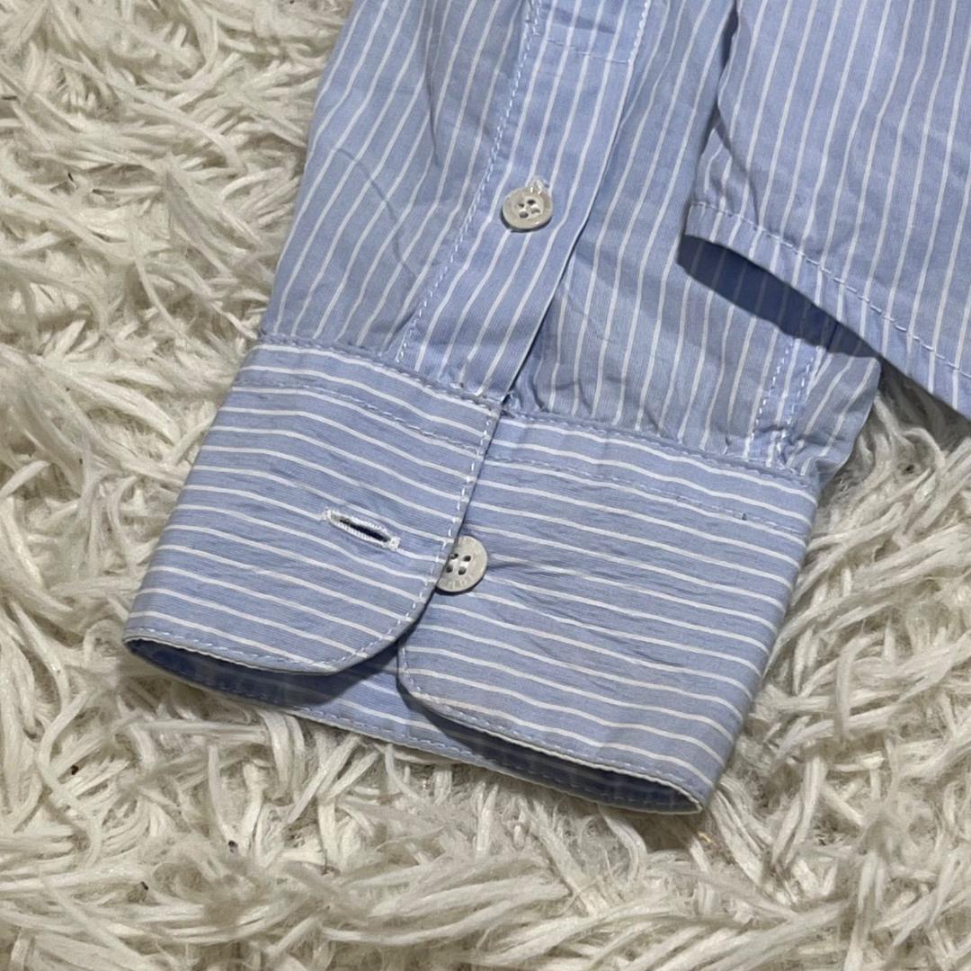 美品✨フェンディ キッズ ズッカ柄 長袖シャツ ストライプ 12A 152cm