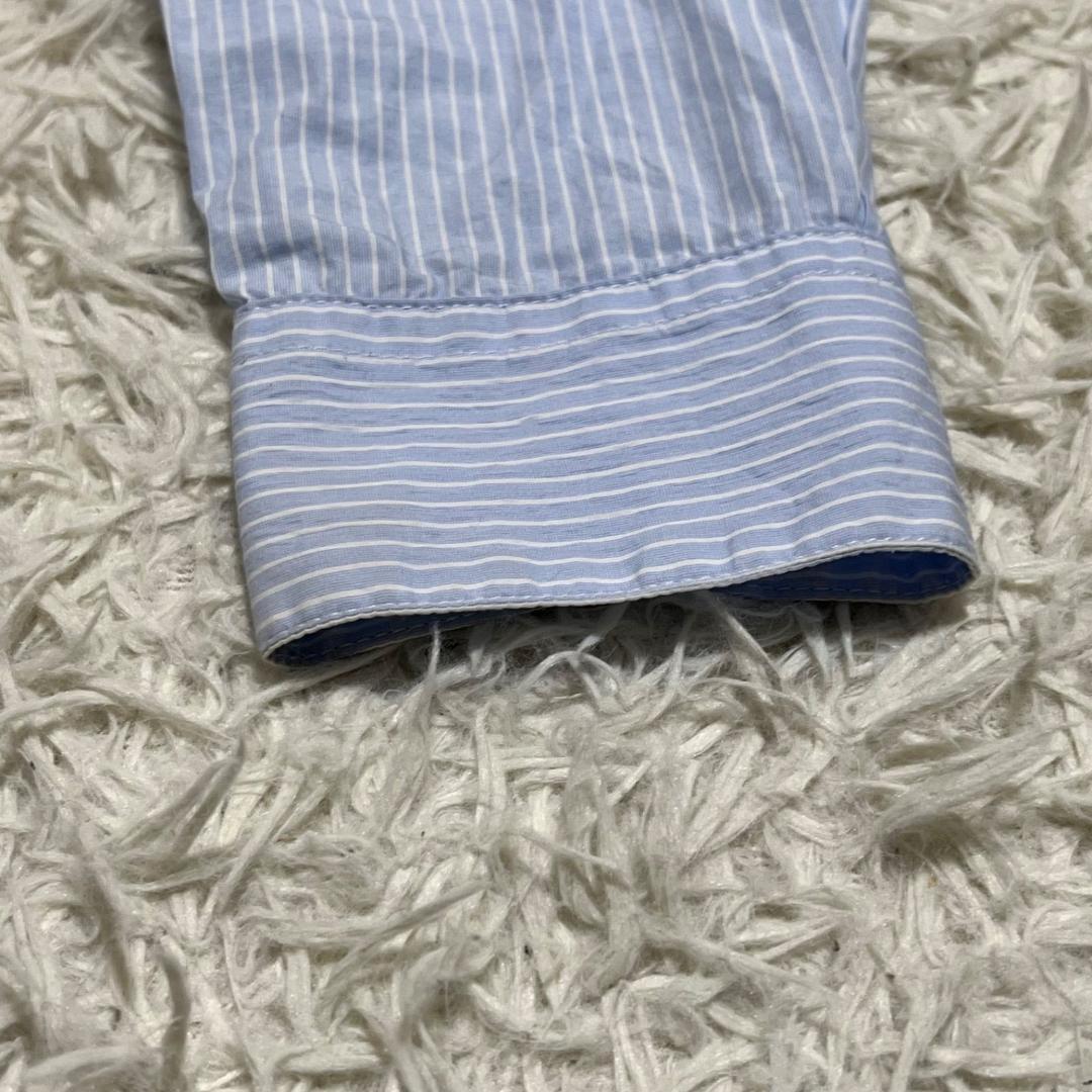 美品✨フェンディ キッズ ズッカ柄 長袖シャツ ストライプ 12A 152cm