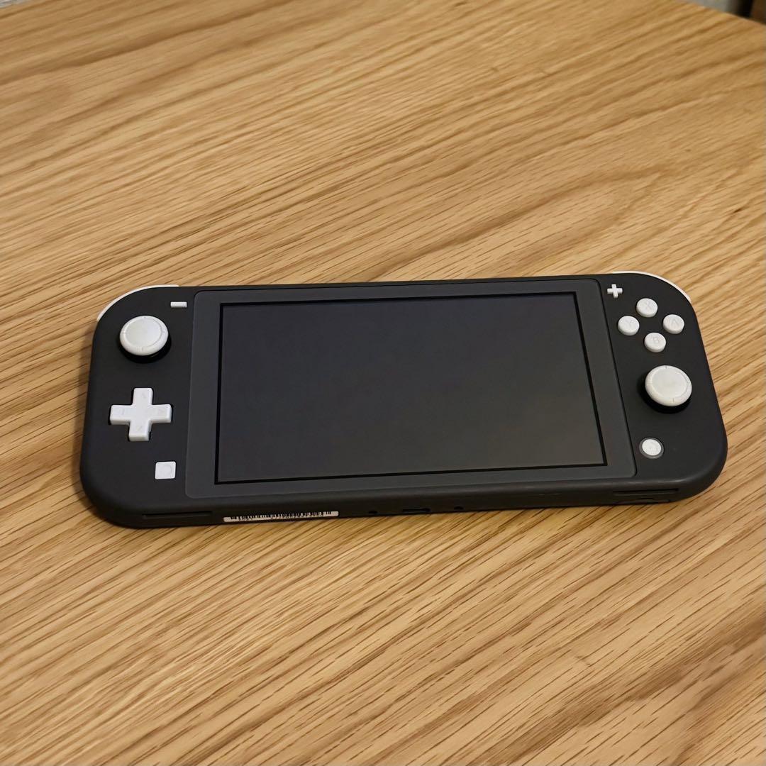 【Nintendo Switch Lite（グレー）】ソフト3本セット