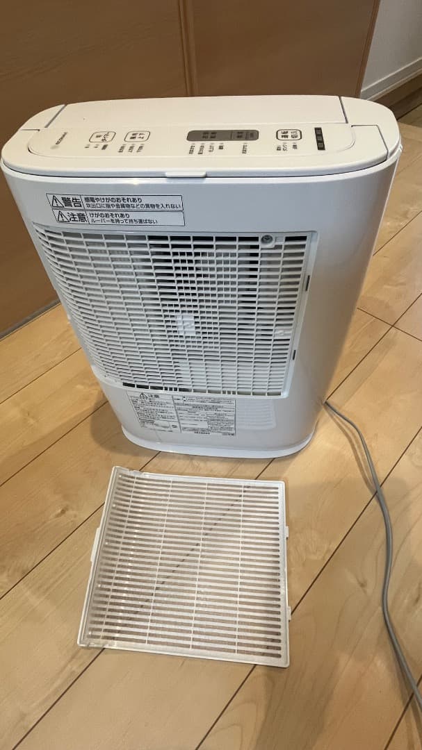 衣類乾燥除湿機F-YZT60-P ホワイト 取り外し可能水タンク