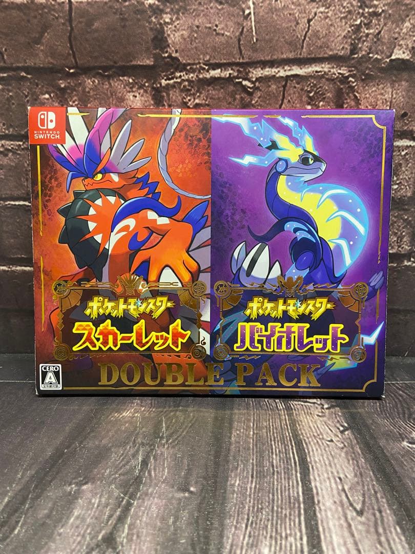ポケモン switch スカーレット バイオレット ダブルパック