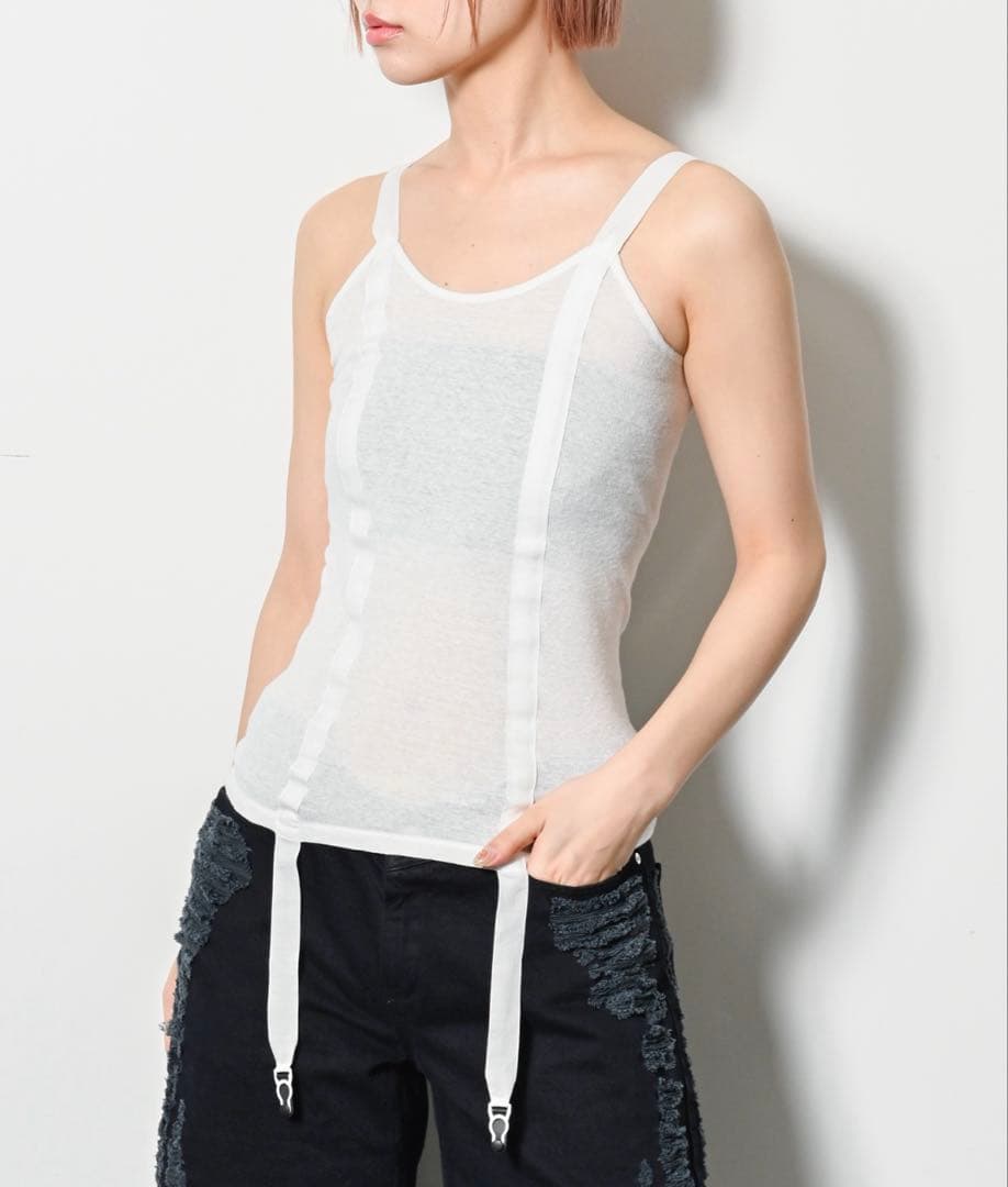 overneath 別注 Garter Tank 072 タンクトップ