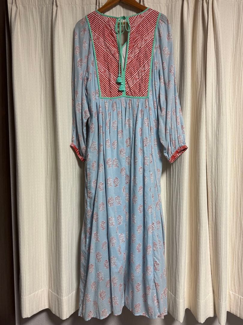 yasu36【ヌキテパ】Lotus Combi Print Dress