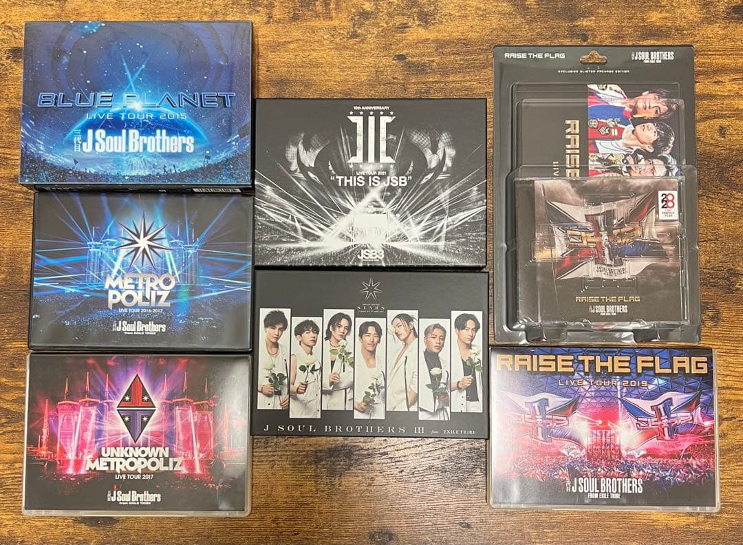 三代目JSB LIVE DVD Blu-ray まとめ売り