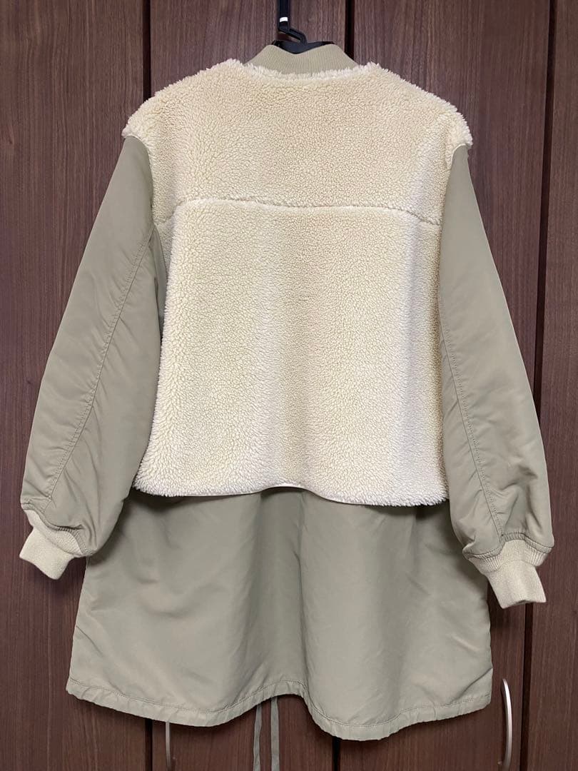 ADAM ET ROPE'アダムエロペMA-1ボアリバーシブルコート　ドラマ着用