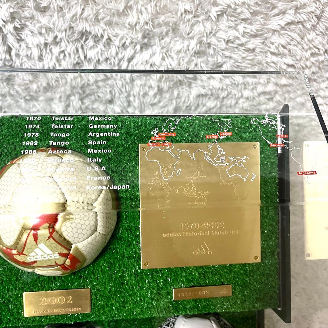 ✨超激レア‼︎✨サッカーW杯記念ボール ヒストリカルマッチボール2002個限定品