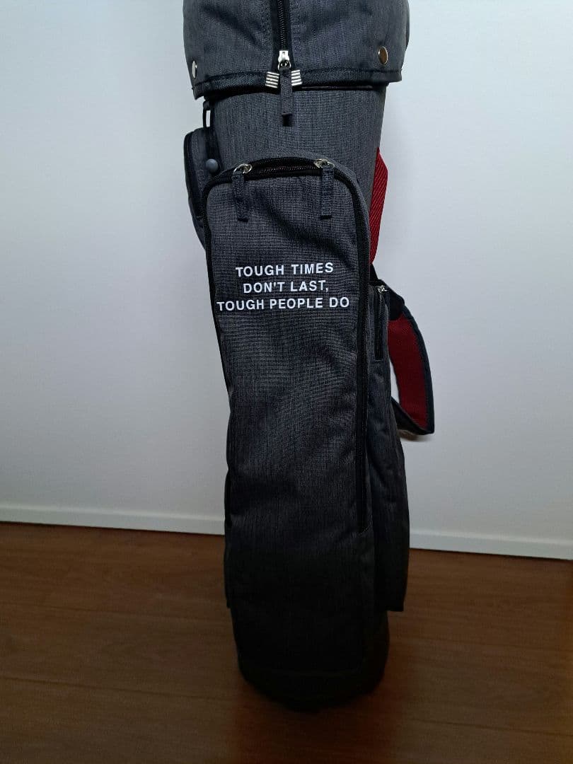 美品　ONOFF オノフ キャディバッグ 杢 （モク） グレー