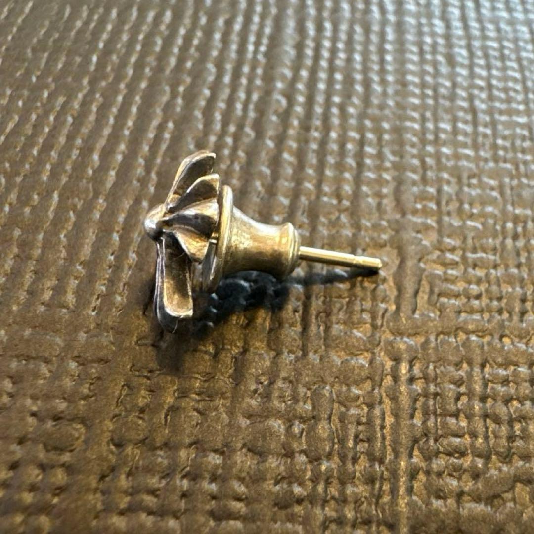 クロムハーツシルバー925 クロスモチーフ ピアス(片耳用)