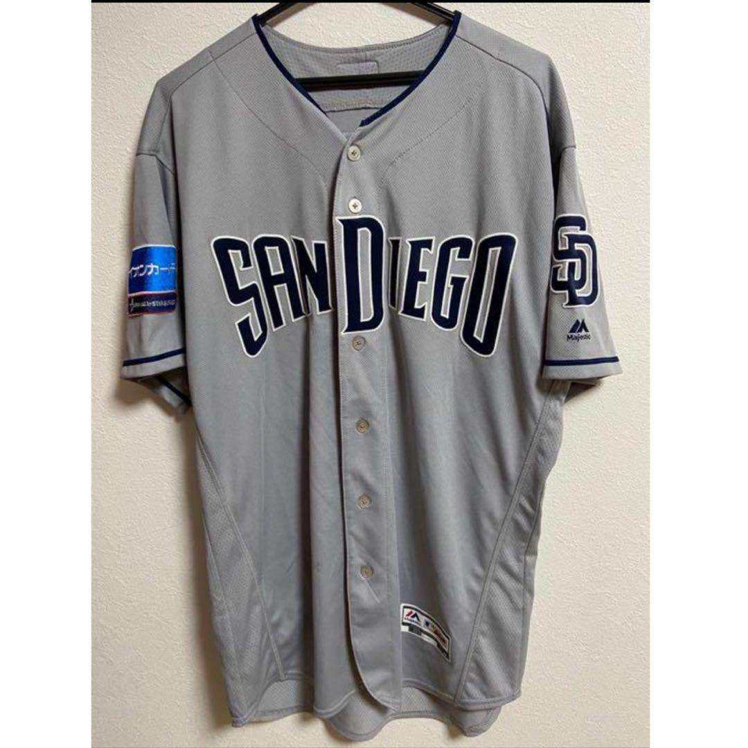 現ドジャース イエーツ 2018年 日米野球 実使用ユニフォーム 大谷翔平