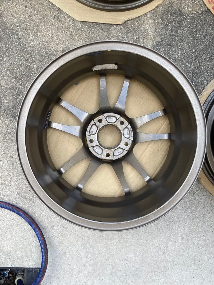 17インチ 7.0JJ DIREZZA ブロンズゴールド4本　名古屋市引き取り