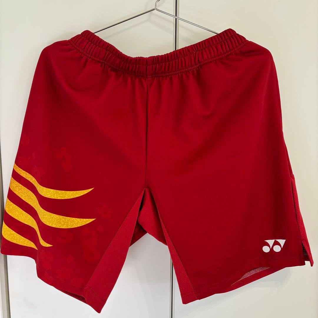 【美品】日本代表モデル　ハーフパンツ　Lサイズ　ヨネックス　テニス　バドミントン