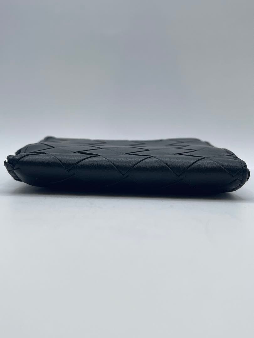 ボッテガヴェネタ BOTTEGA VENETA レザー 二つ折り財布