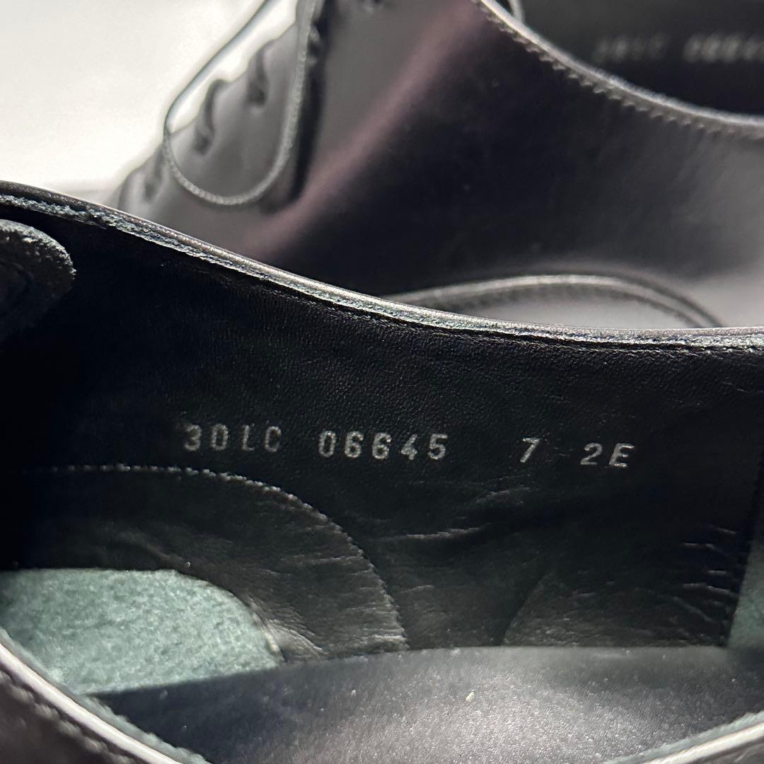 フェラガモ☆メンズ☆革靴☆ストレートチップ☆ブラック☆25.5cm相当☆179