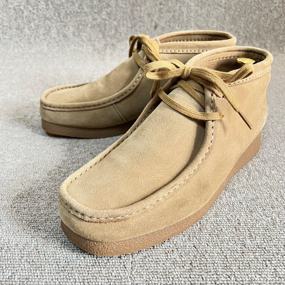 美品✨Clarks wallabee EVO ベージュ スエード EU42
