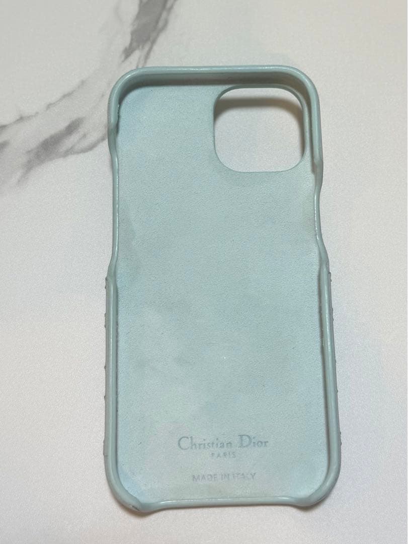 【最終値下げ】Christian Dior iPhoneケース ライトブルー