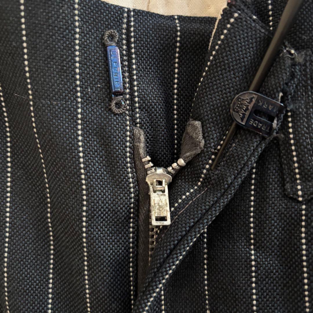 は*れ様 60s ストライプ　ウールスラックス　TALON