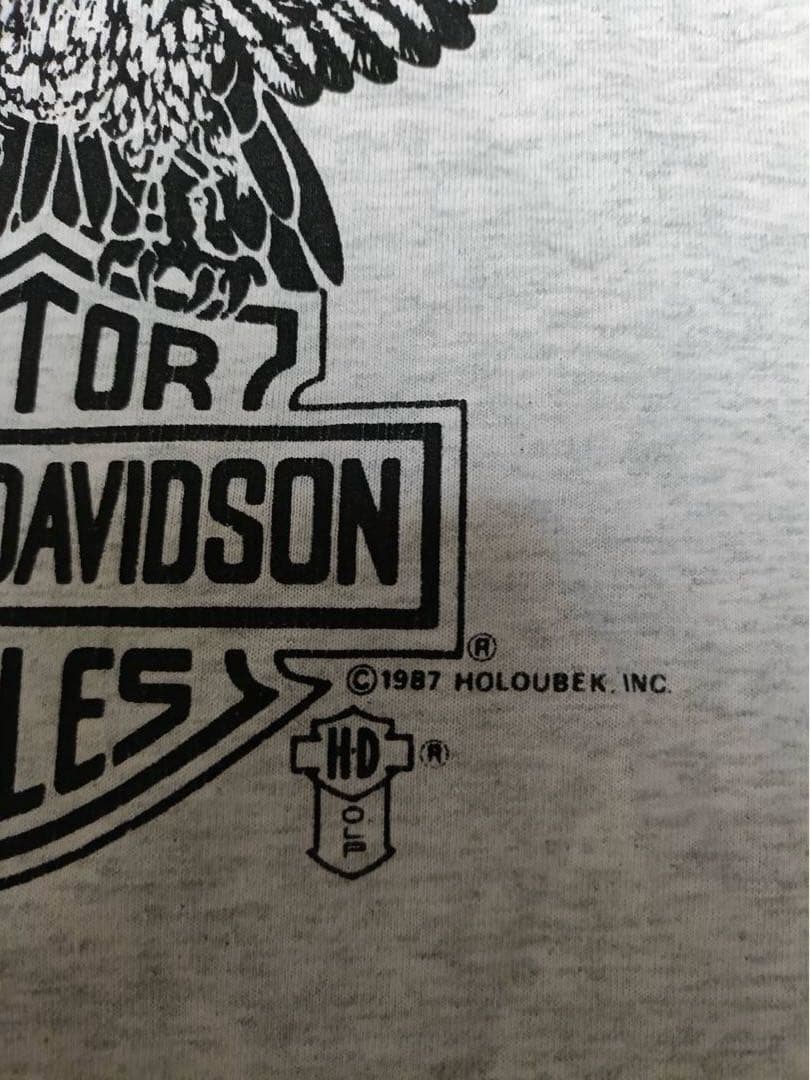 【L】©️1987-Harley-DavidsonT_USA製_ウィング_フロリダ