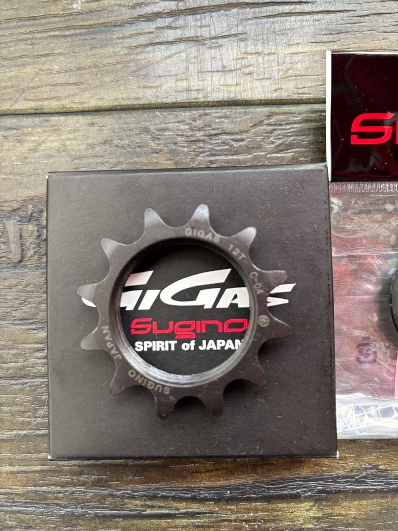 Sugino GIGASBC-12NT/BK スプロケット ブラック