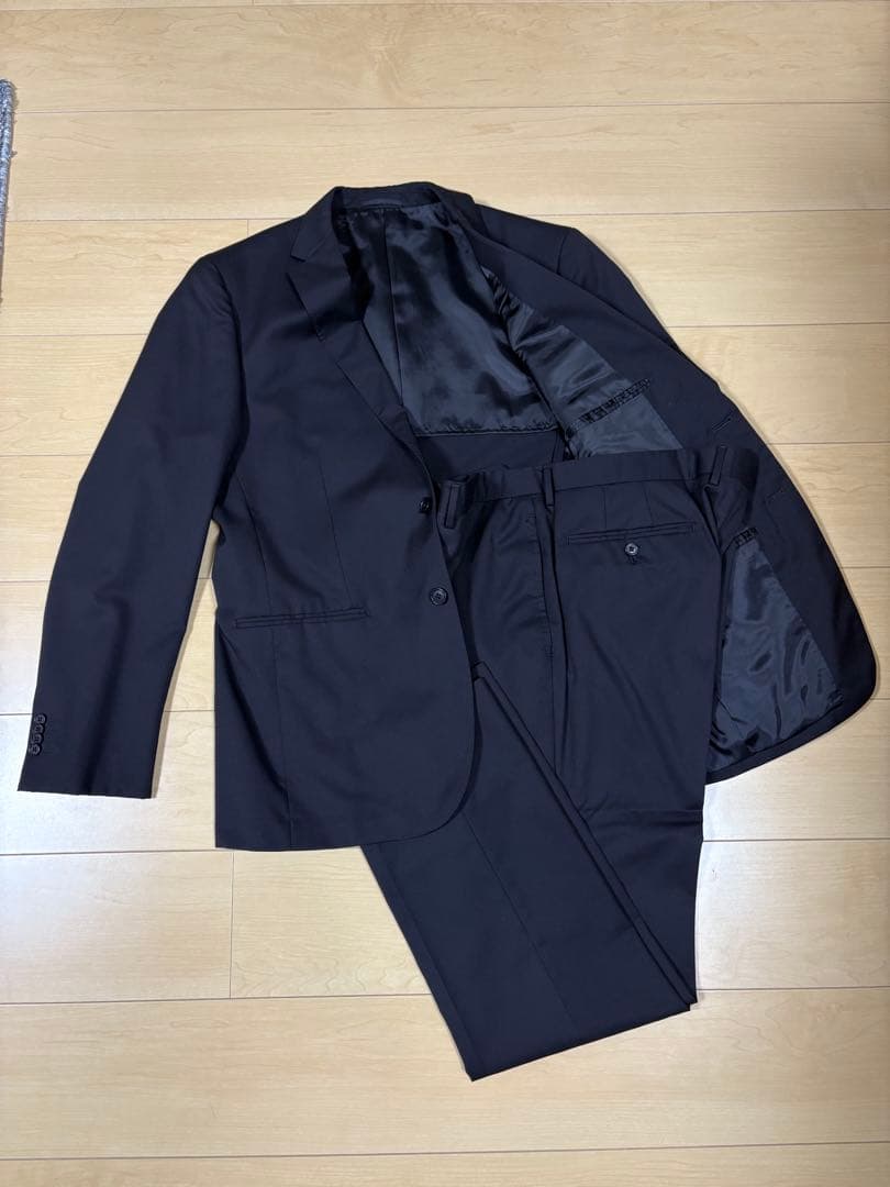 再値下げ UNITED ARROWS ブラック ビジネススーツ セット