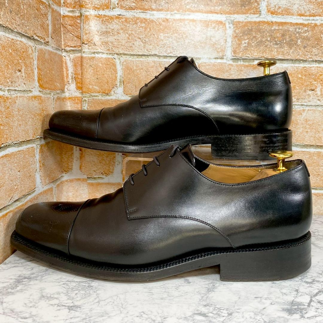 【メンズブランド革靴】　Louis Vuitton　7　黒　ストレートチップ