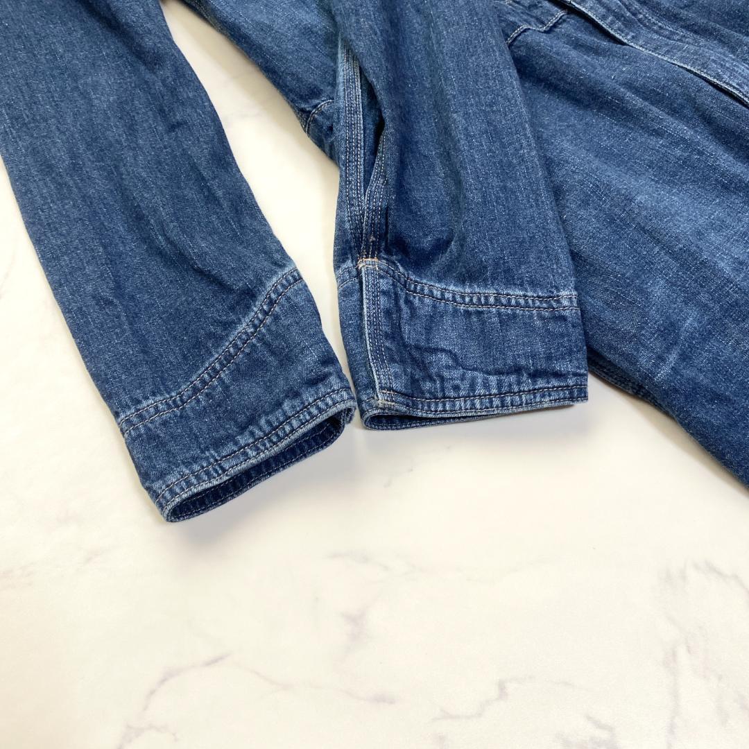 デニム&サプライ ラルフローレンジャンプスーツ オールインワン デニム 紺 M