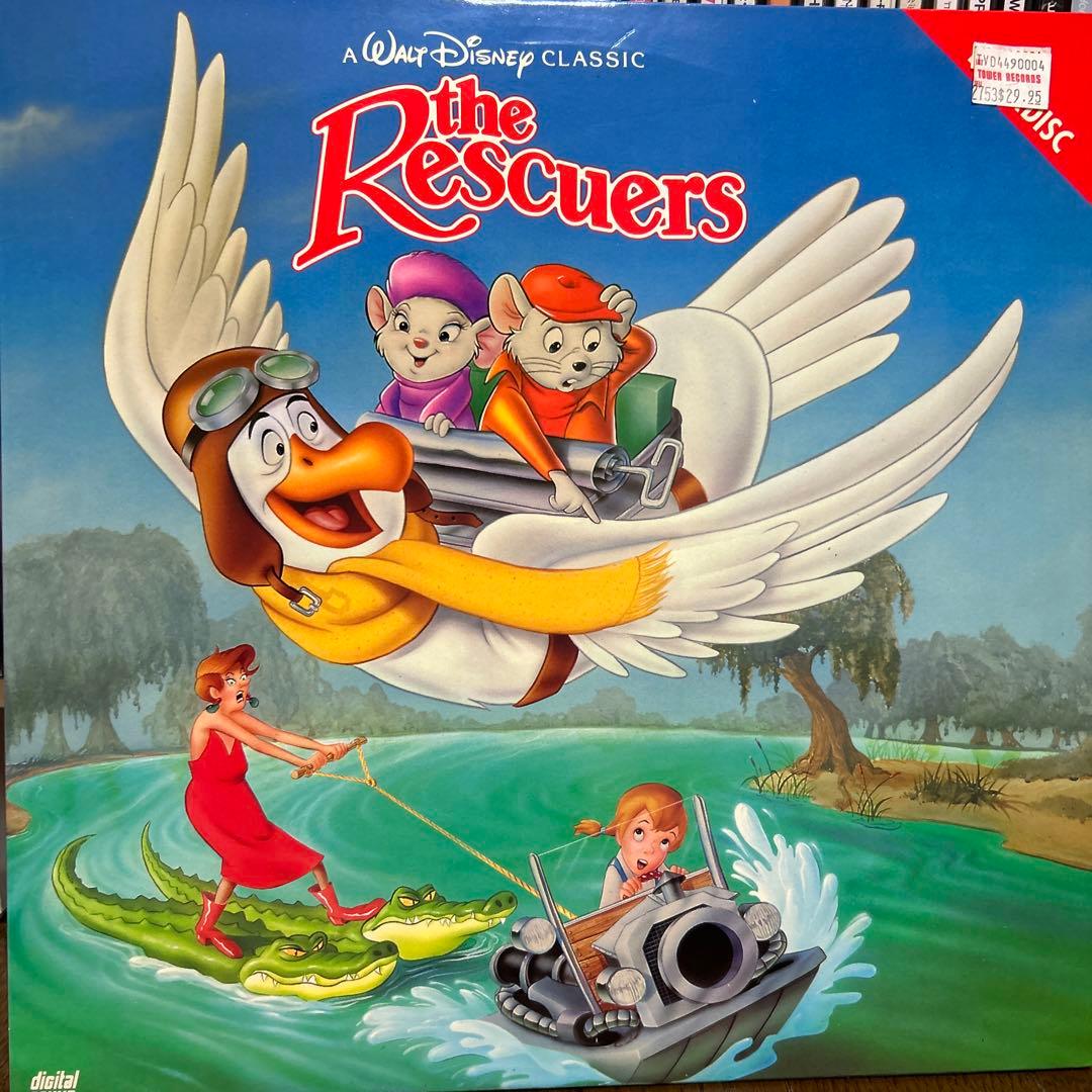 the Rescuers レーザーディスク