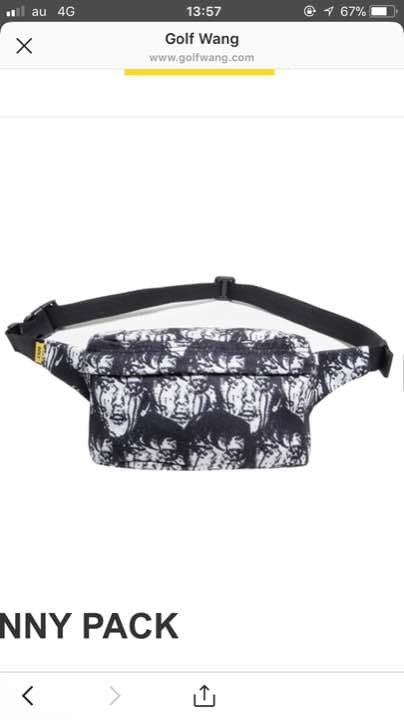 バッグ golf  wang fanny pack