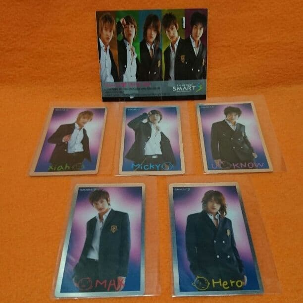 激レア★東方神起★SMART 韓国店舗★非売品名刺カードフルセット