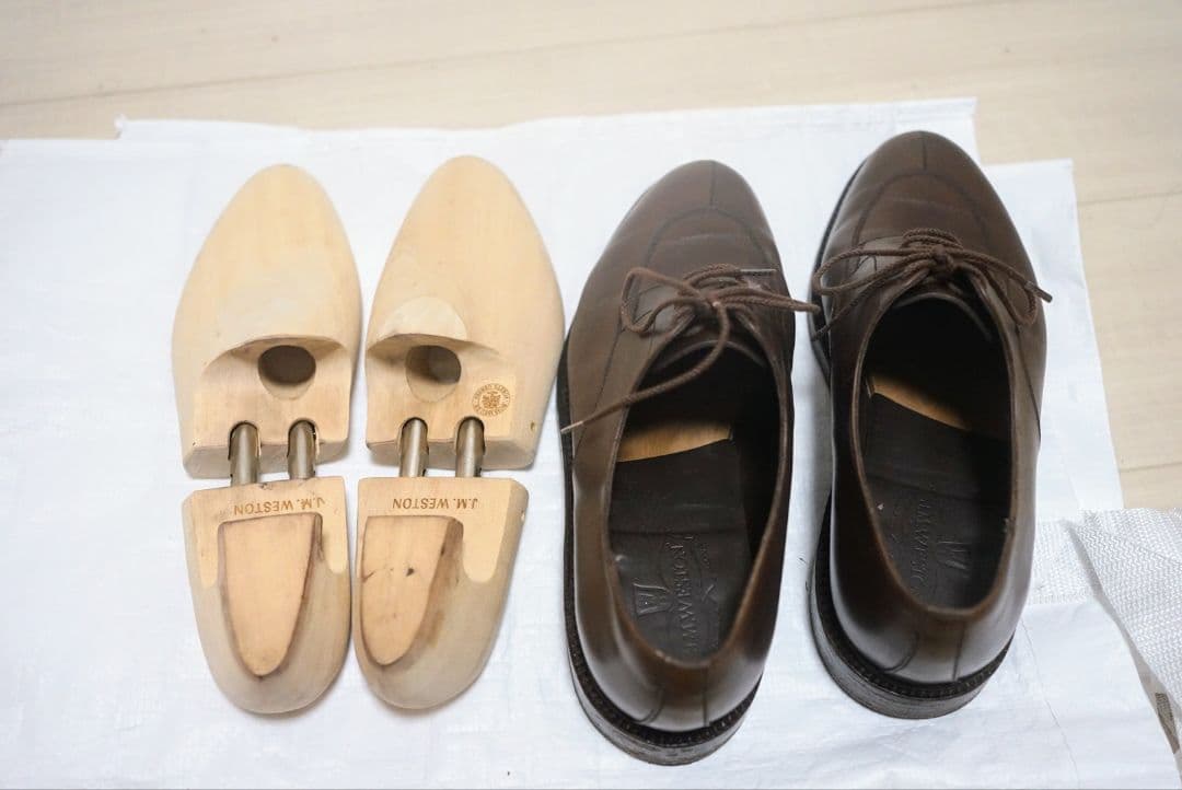 タ*ン様 J.M. WESTON Half-hunt derby #598 8D