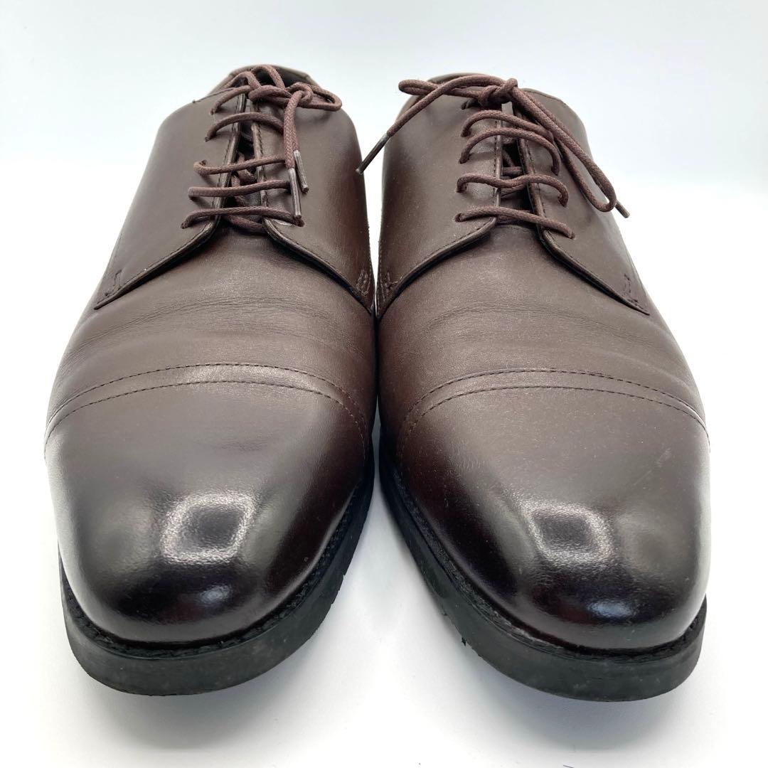 【美品】アシックス　ランウォーク　ビジネスシューズ　ストレートチップ　27cm