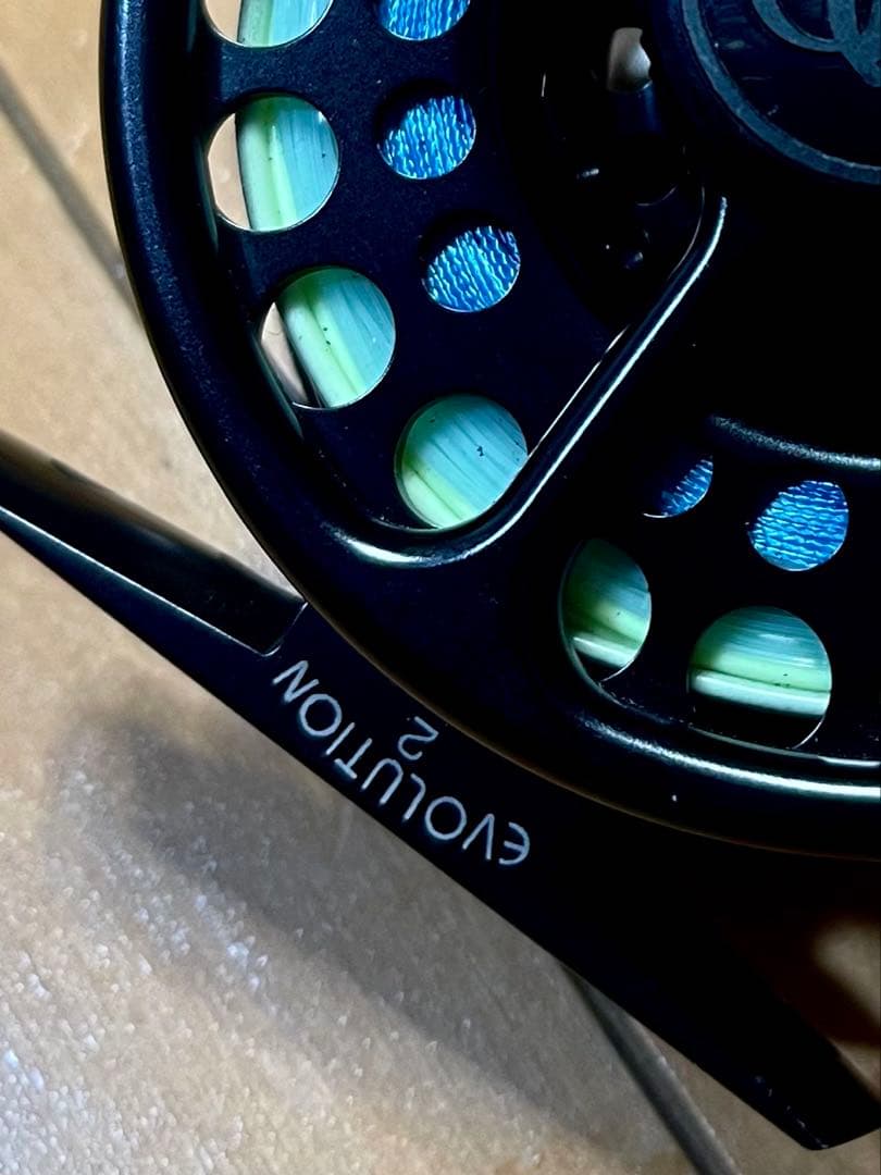 Rossフライリール ブラック