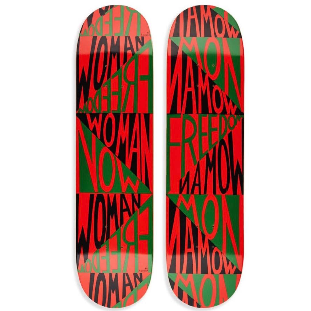 新品 MoMA ニューヨーク近代美術館 フェイスリングゴールド スケートボード