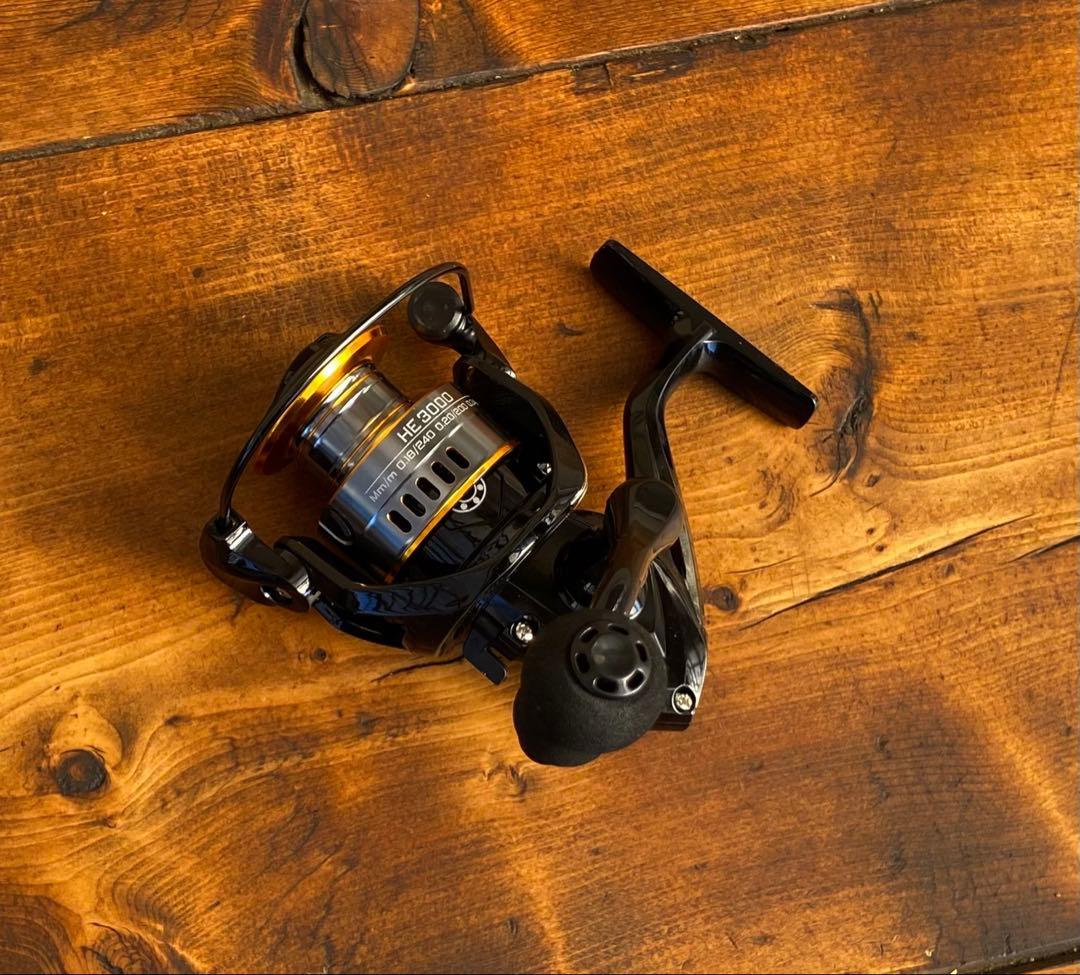 バス釣りセット　超軽量　カーボンロッド　スピニングロッド　S602L バスロッド