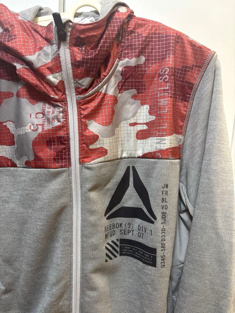 リーボックジャージ上下　赤迷彩　堀口恭司選手着用モデル