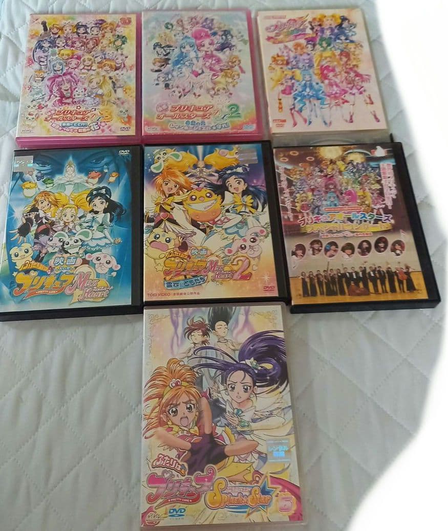 ★映画他★プリキュアシリーズ★DVD★レンタル落ちおまけ付き★7本セット★