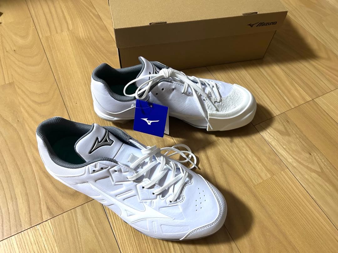 ミズノ MIZUNO 野球スパイクライトレボバディー2SW 白4Eワイド