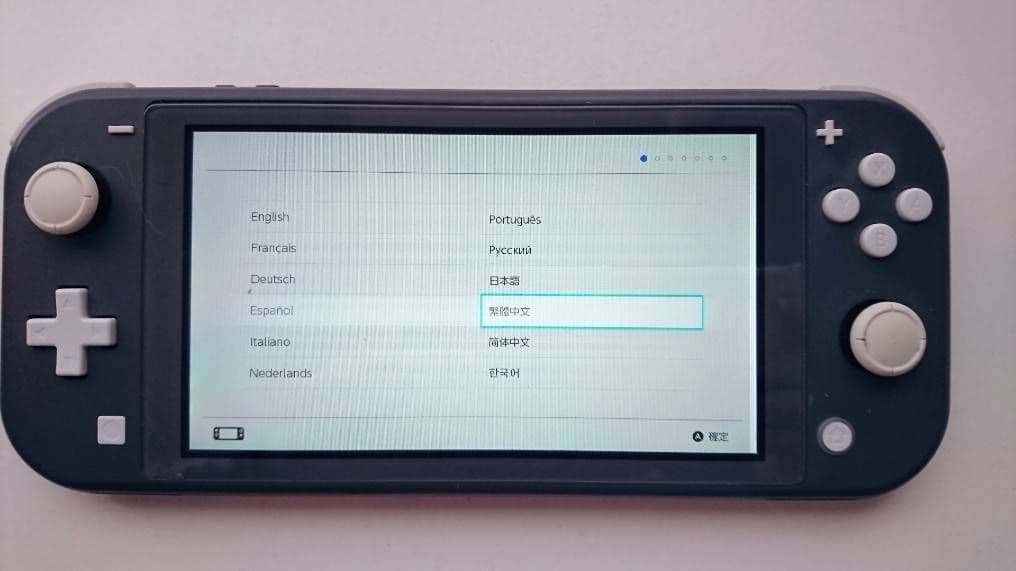 Switch　ライト　ジャンク　グレー