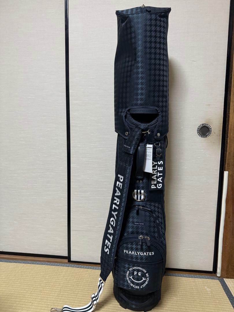 PEARLY GATES ゴルフバッグ・キャディバッグ ブラック